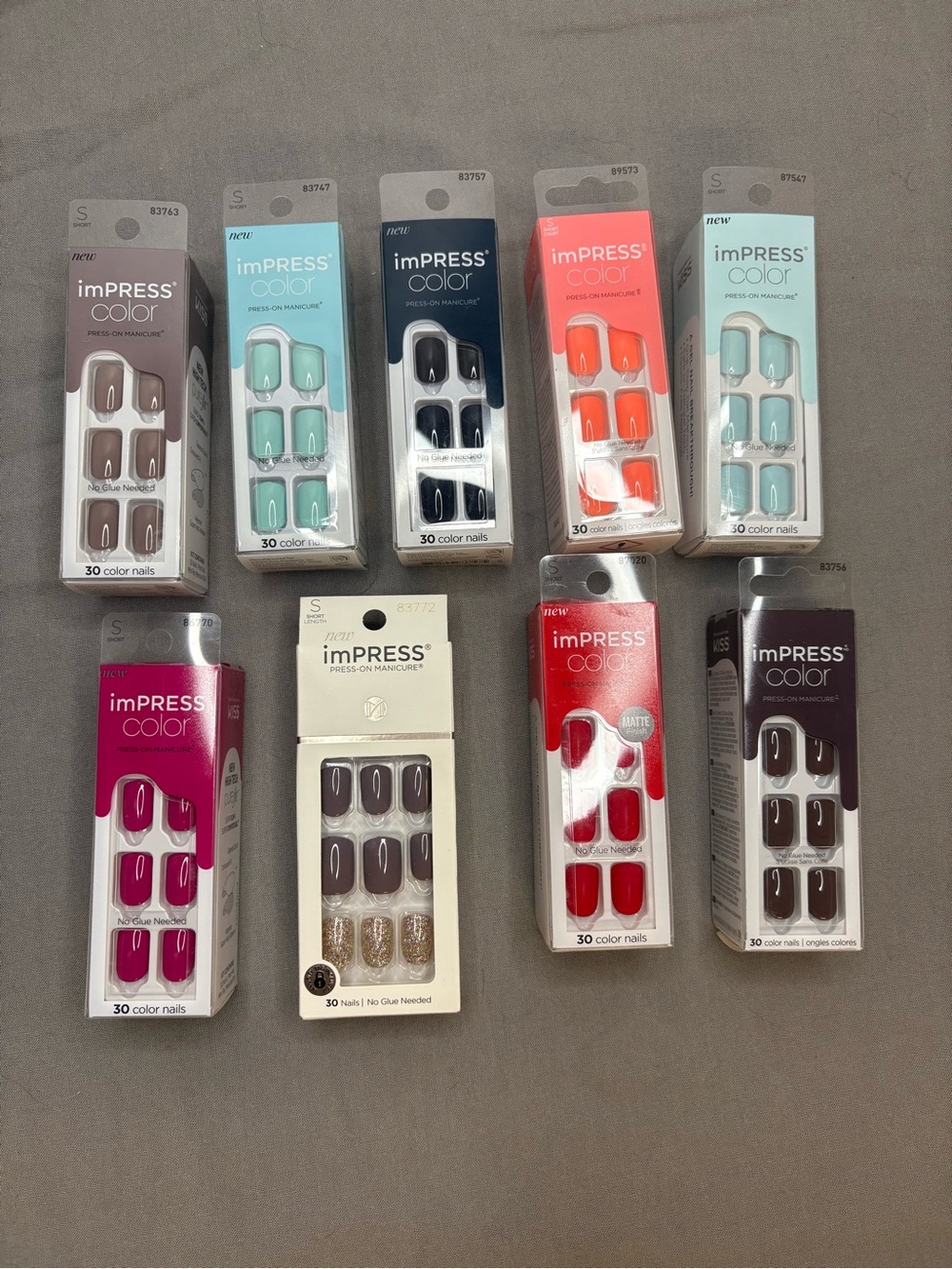 imPRESS Color Press-On Nails Variety of Packs All New